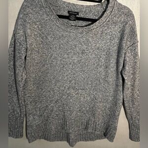 Calvin Klein Jeans Women’s Textured Heather Gray Sweater Size Sm